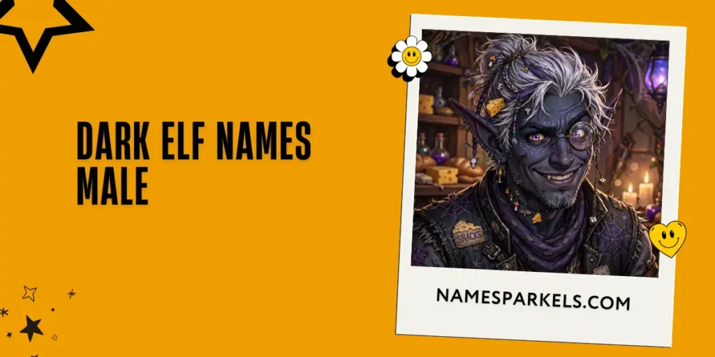 Dark Elf Names Male