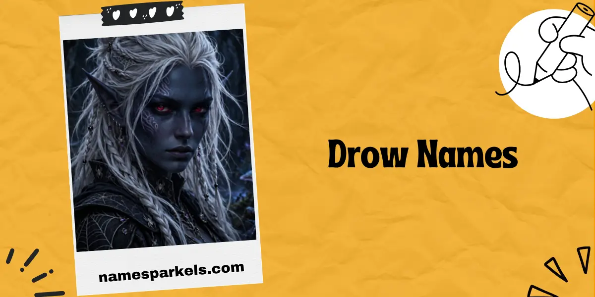Drow Names