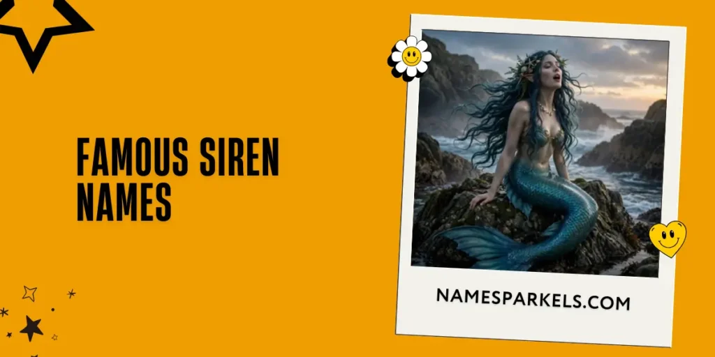 Famous Siren Names