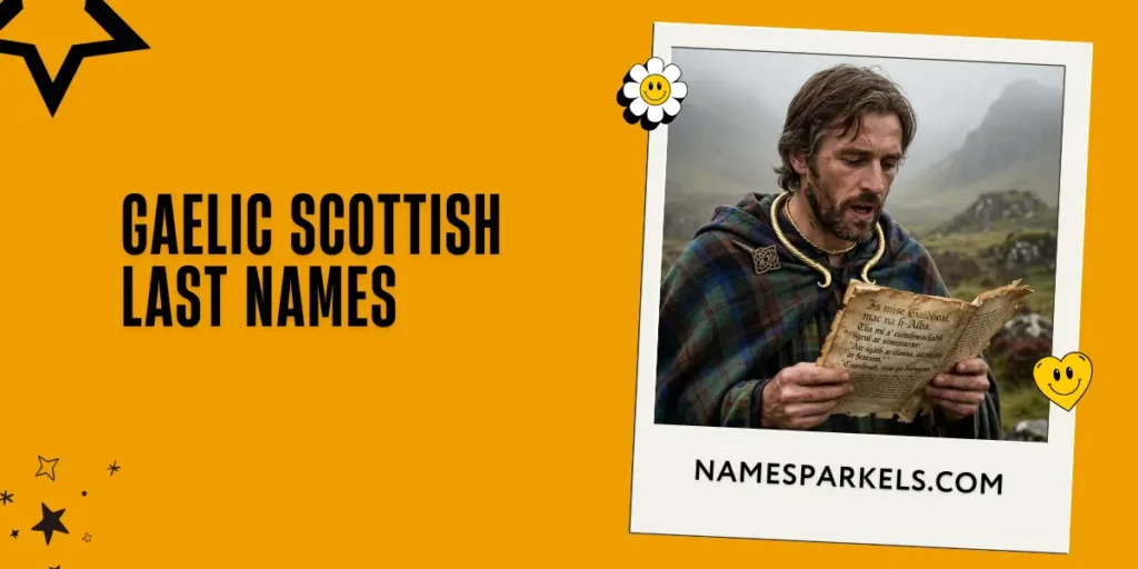 Gaelic Scottish Last Names