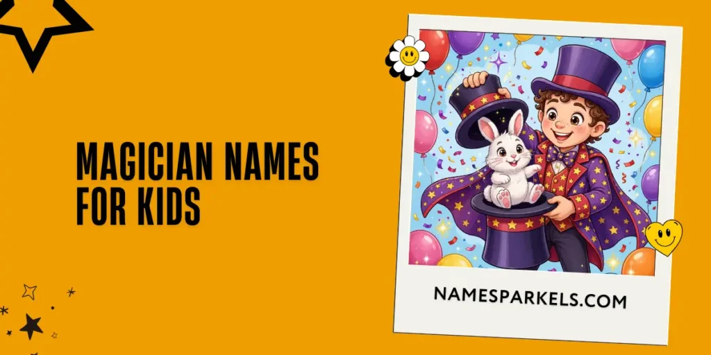Magician Names For Kids