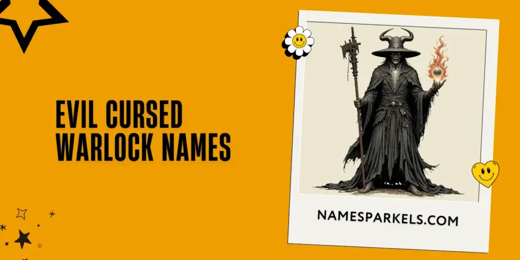 Evil Cursed Warlock Names