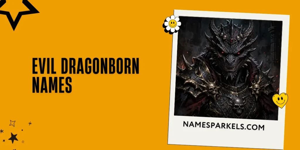Evil Dragonborn Names