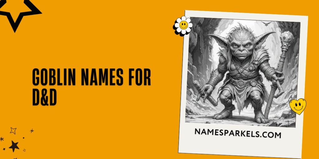 Goblin Names For D&D
