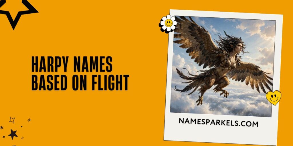 Harpy Names Based On Flight