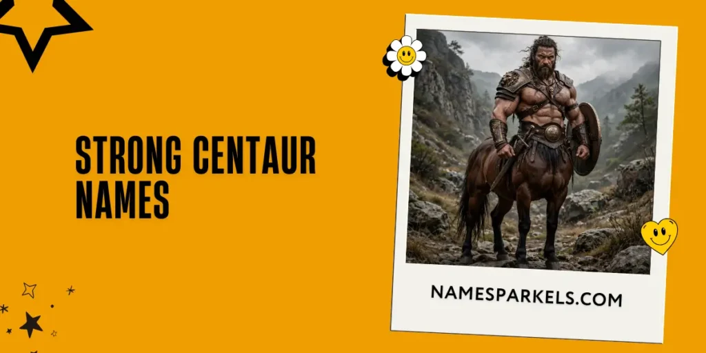 Strong Centaur Names